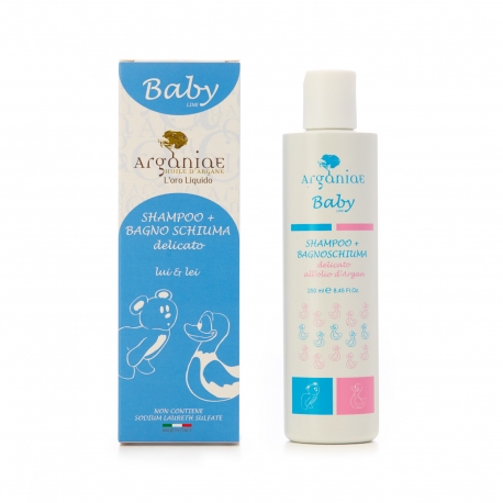 Baby Shampoo/Badeschaum mit Bio-Arganöl